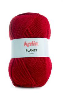 Katia Planet kolor 3971 /czerwony maroon