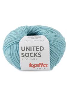 Katia United Socks kolor 24 błękitny