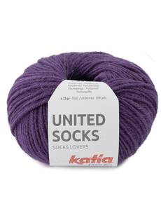 Katia United Socks kolor 13- fiolet